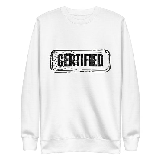 Certified Midnight Unisex Sweatshirt