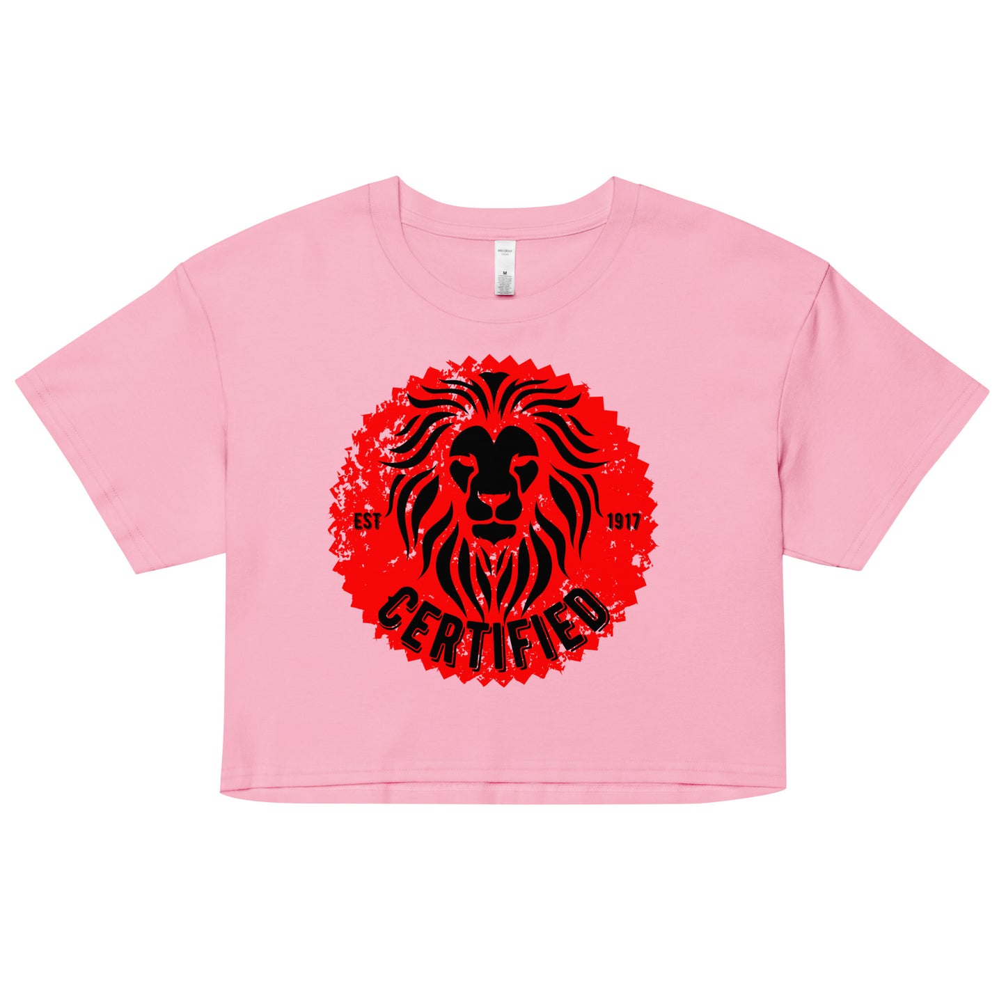 Apex Red Crop Top