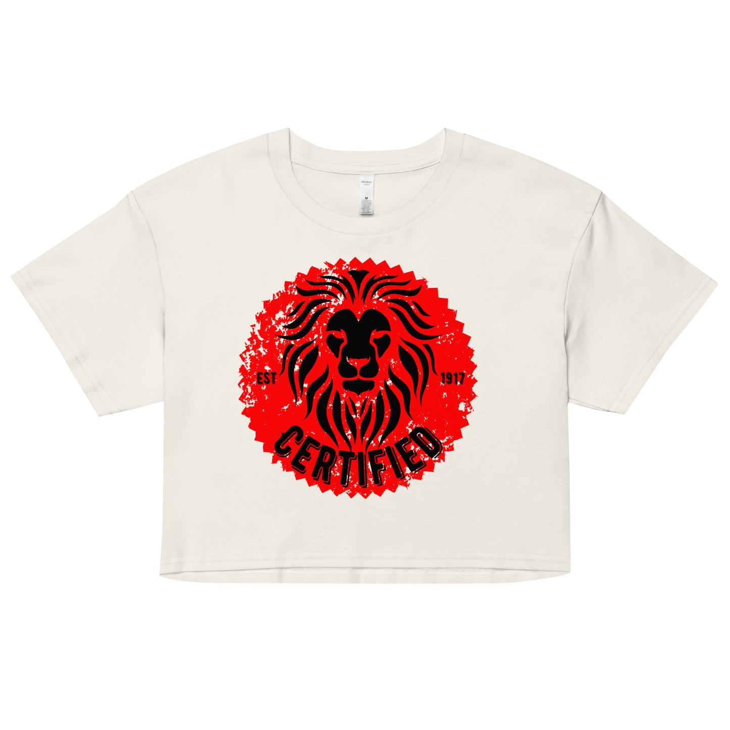 Apex Red Crop Top