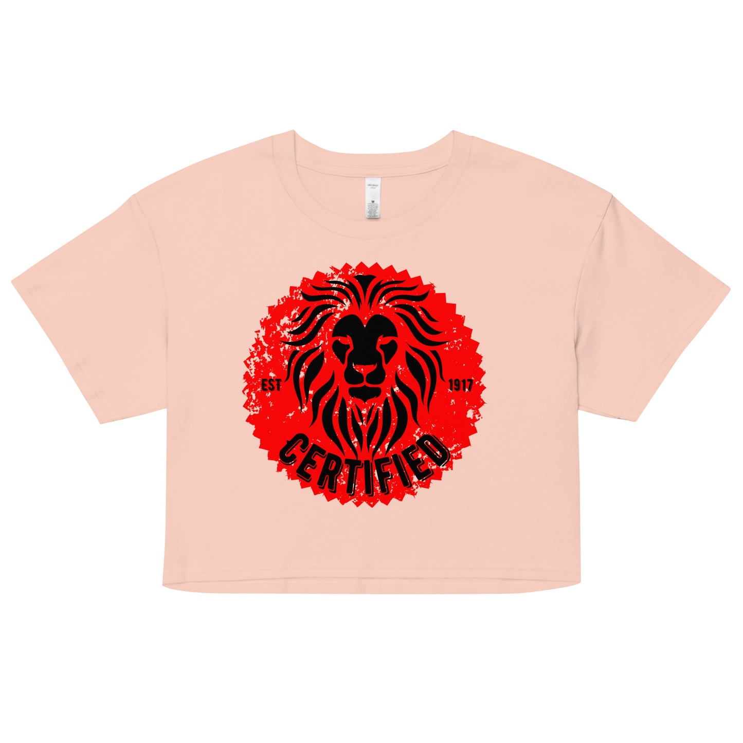 Apex Red Crop Top