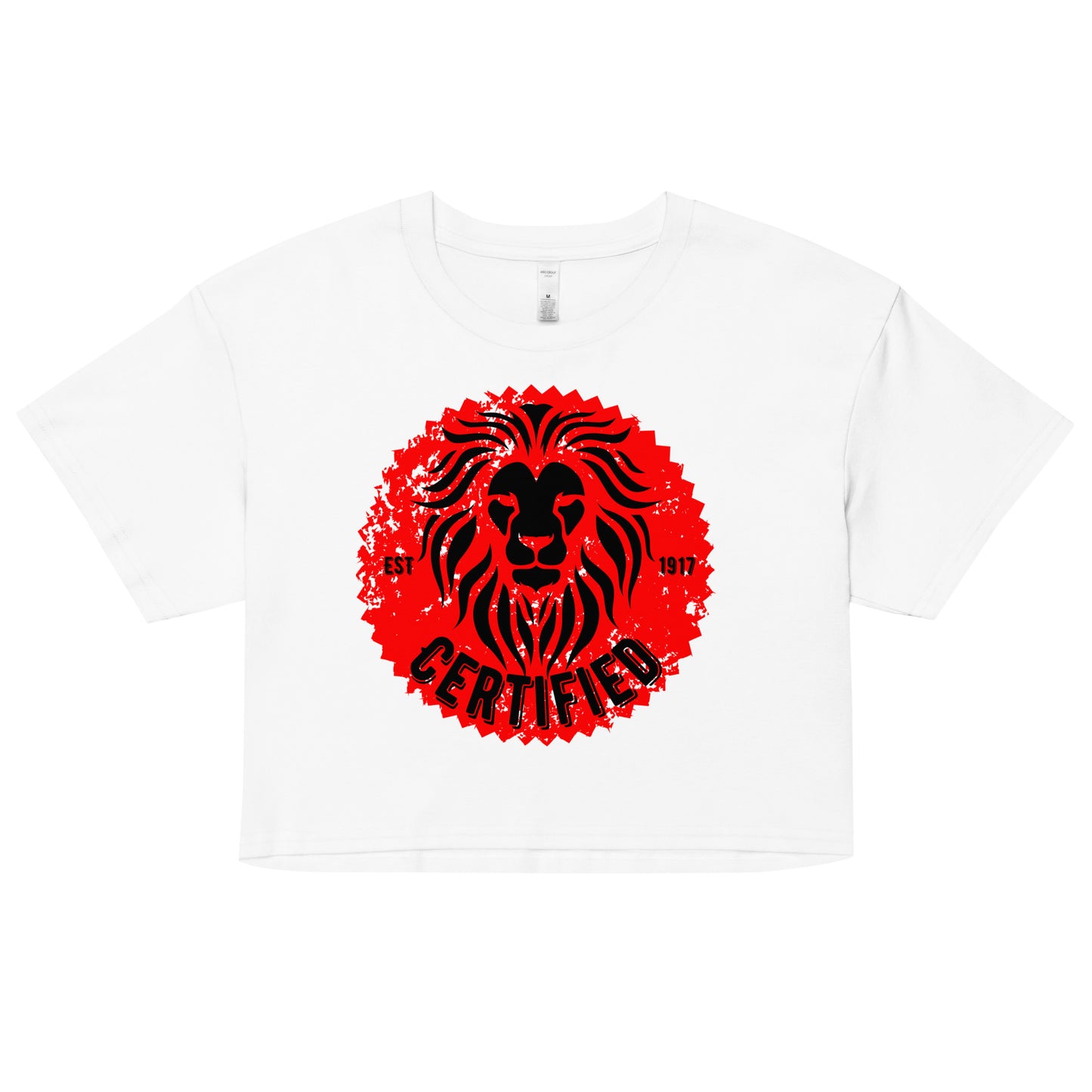 Apex Red Crop Top